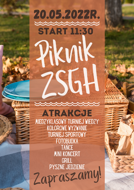 Brown Picnic reservation design Lets Picnic flyer poster 1